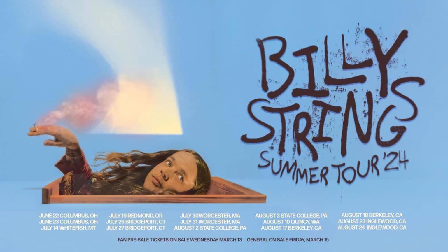 Billy Strings Spring Tour 2024 Billy Base